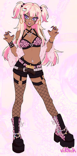 eee reina ✦ character © vxrnsh